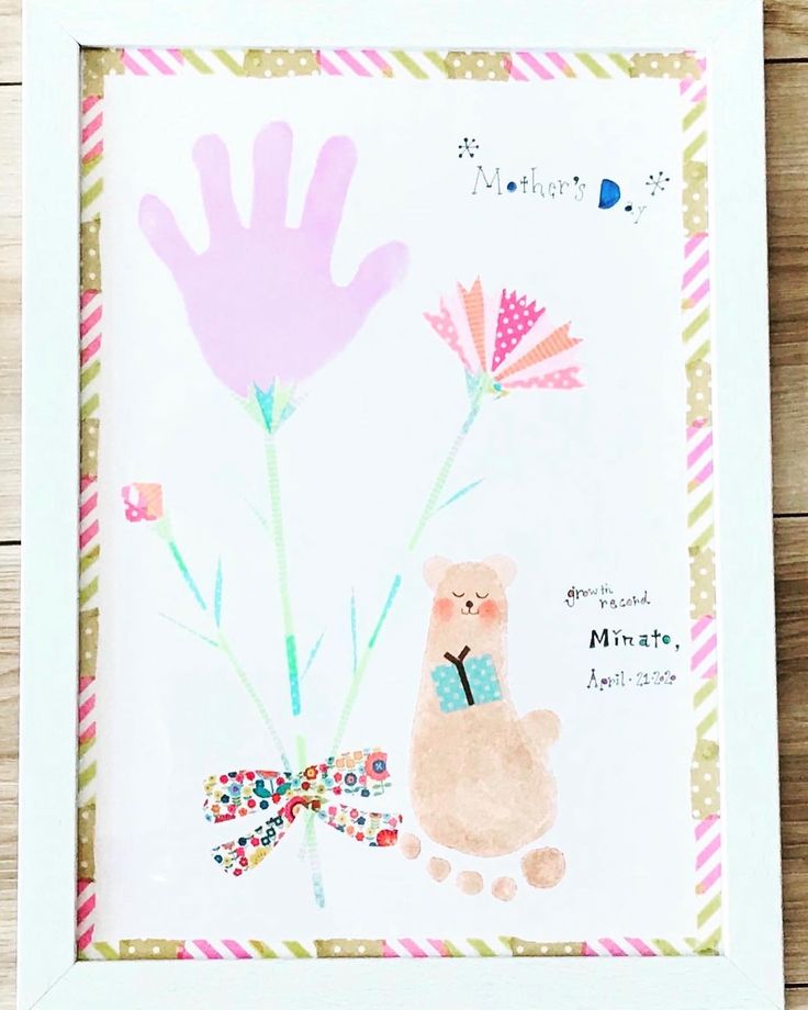 母の日制作保恵学園幼稚園