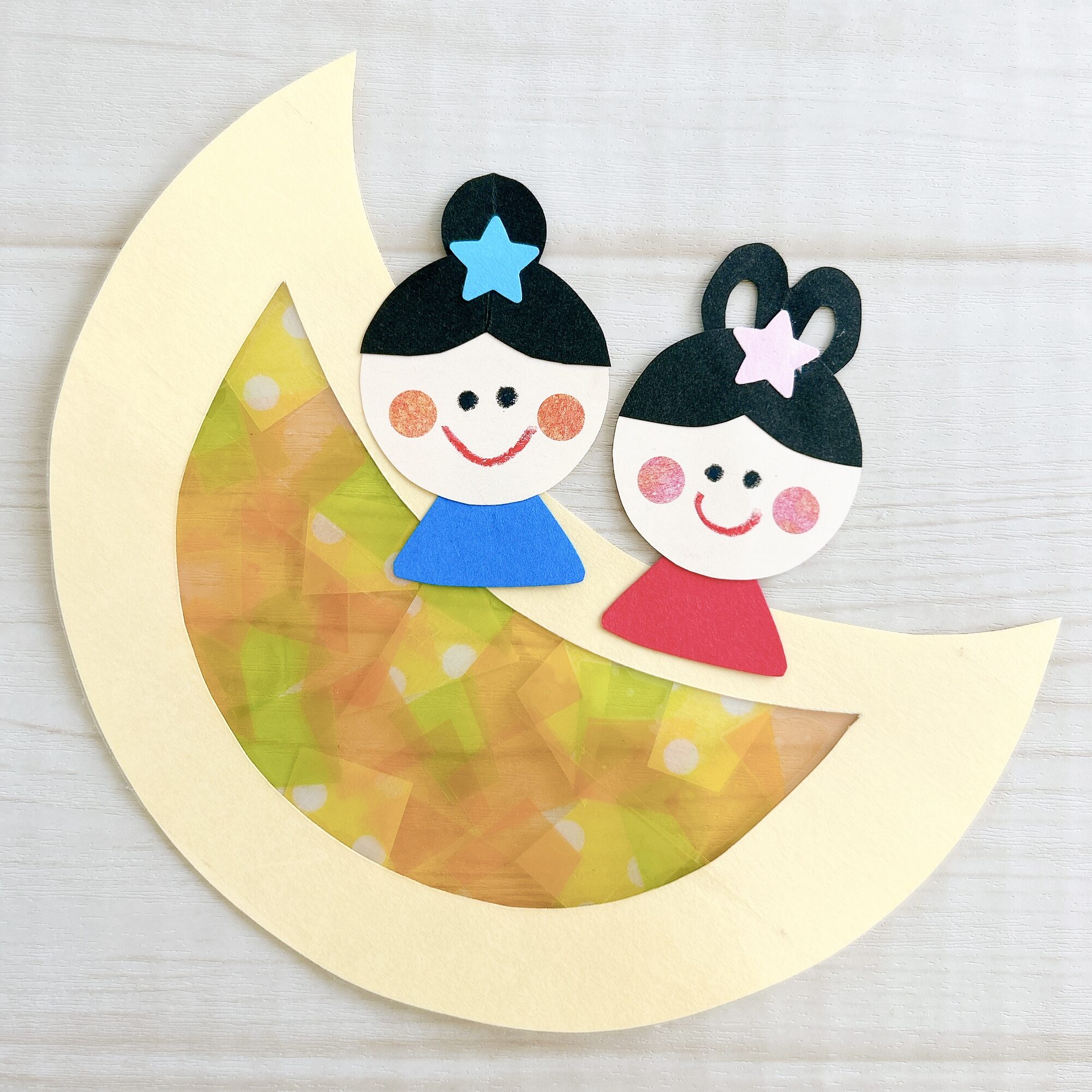 ７月製作 キラキラ風鈴の七夕短冊 保育園・幼稚園・こども園- ほいくのおまもり