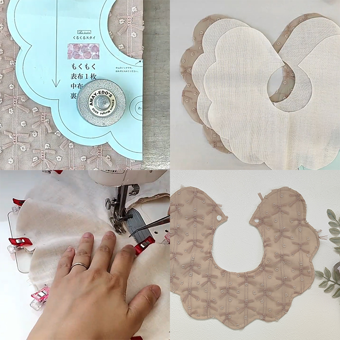 バンダナ風スタイの型紙と作り方 - さつきスタイ