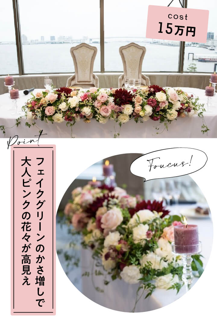 結婚式装花節約術、結婚式装花持ち込み - 結婚式の花の専門店、東京、横浜、さいたま対応 花屋福太郎
