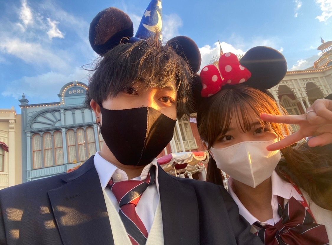 高校生カップルのディズニーデート💑🏰TikTok
