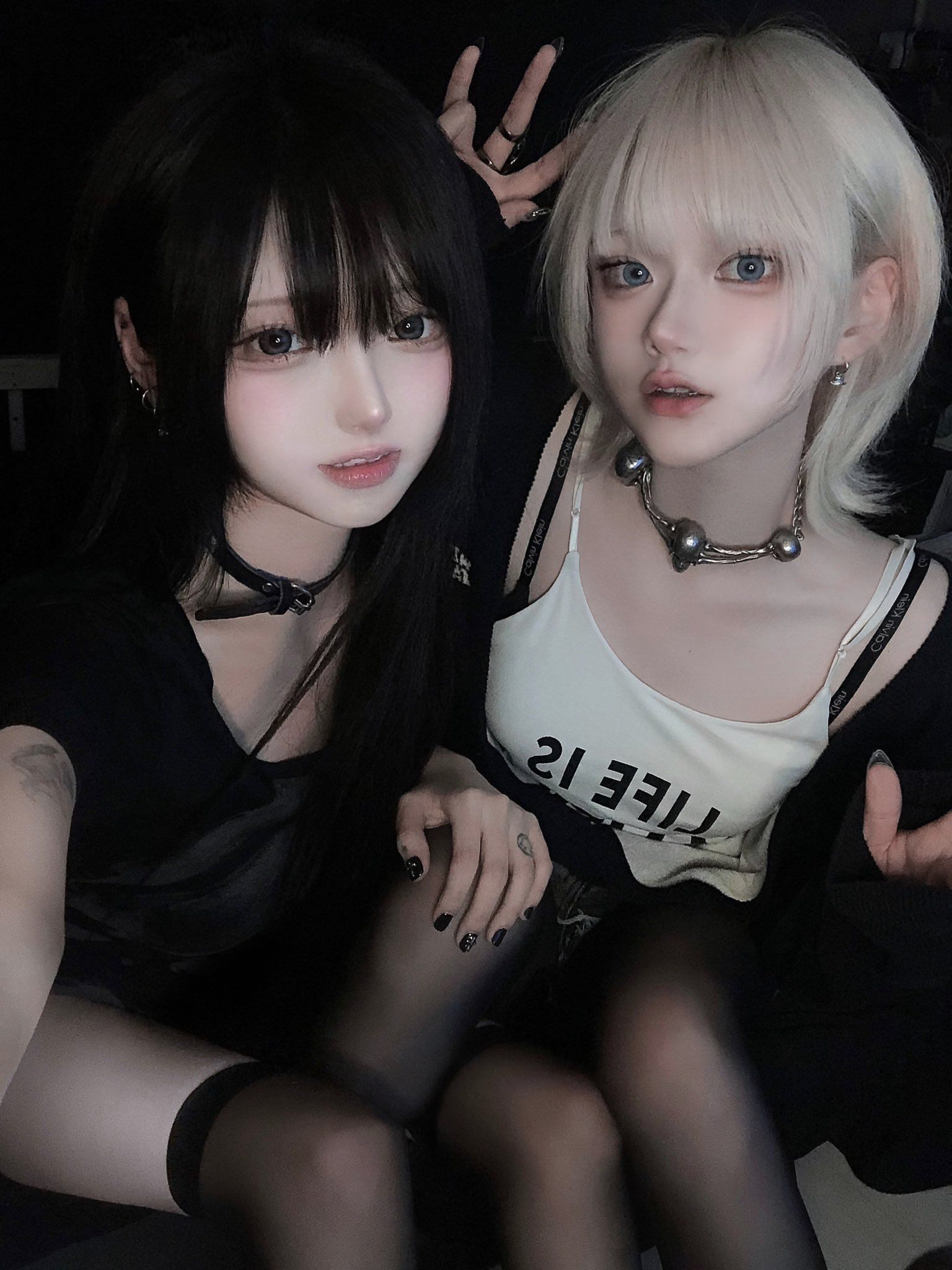 ペア画撮り方TikTok