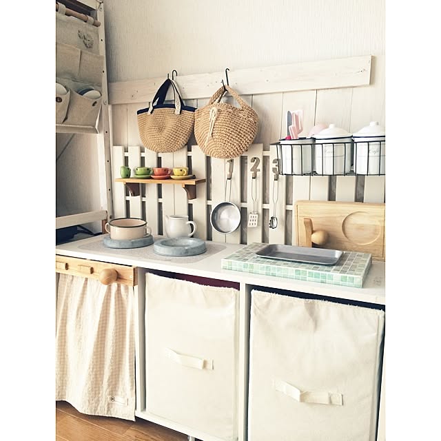 カラーボックスでままごとキッチン2めざせ!ハンドメイドな生活 - 楽天ブログ