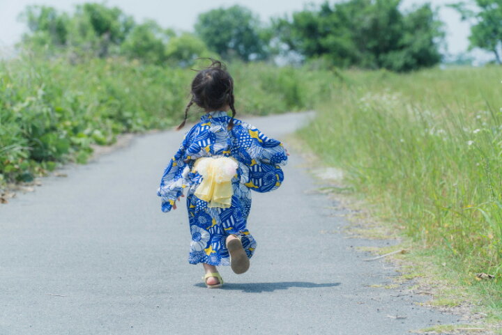 女の子の２WAYゆかた』を作ってみた - 照り焼きチキンのちまちま手作りブログ