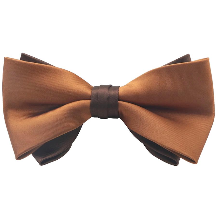 蝶ネクタイ 結婚式 披露宴 新郎 ブラウン 茶色 カフスボタン ポケットチーフ 無地 メンズ 小物 フォーマル お色直し ウェディング 挙式 スーツn8 - メルカリ