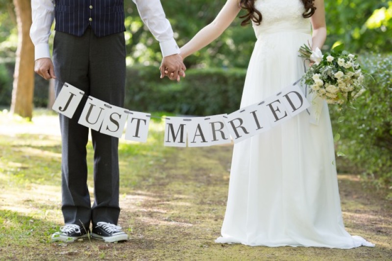 和婚＆和装前撮り 100均を活用して簡単DIY！扇子、ガーランドetc.ゼクシィ