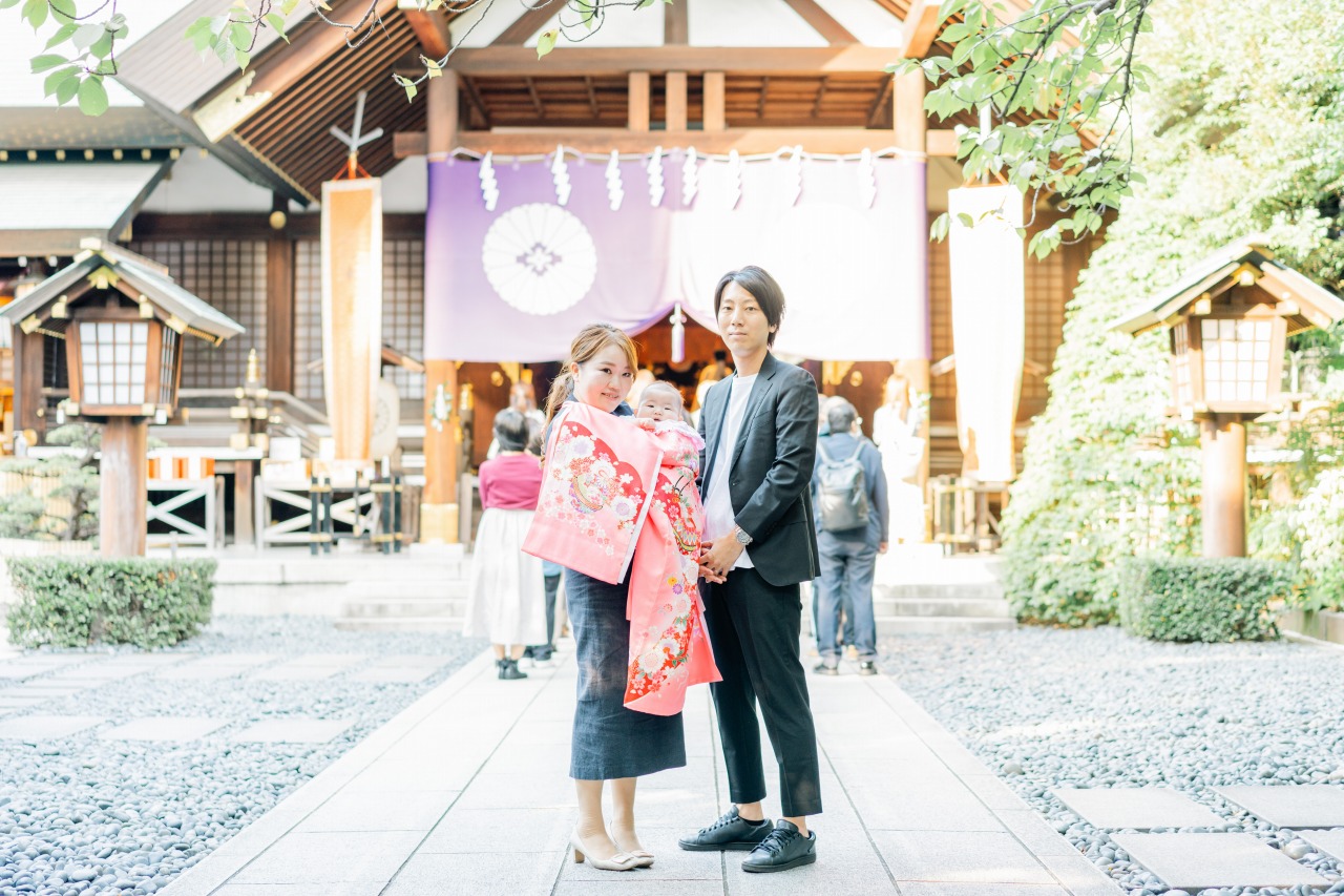 お宮参りは出張撮影とスタジオ撮影どっちがおすすめ？？東京都稲城市 ～ フォトスタジオ mineマイン ～
