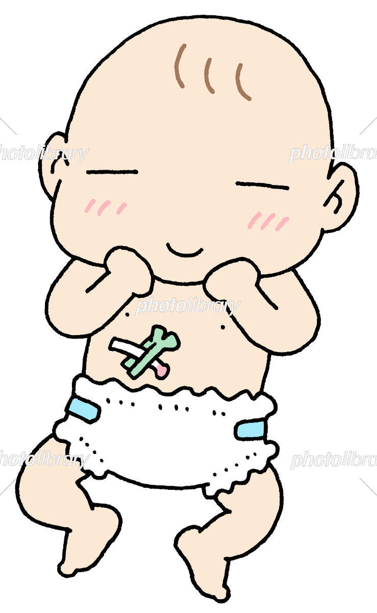 生まれたての赤ちゃんと夫婦のイラスト無料のフリー素材 イラストエイト