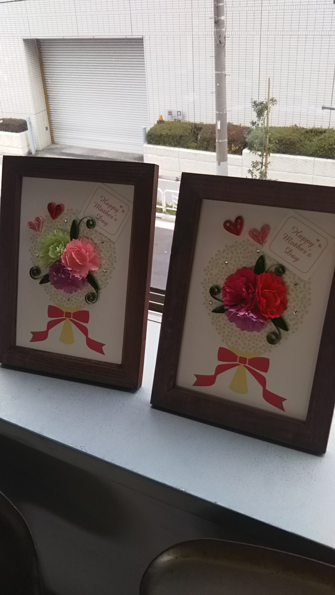 母の日のプレゼントに添えて🎁カーネーションの手作りギフトタグ