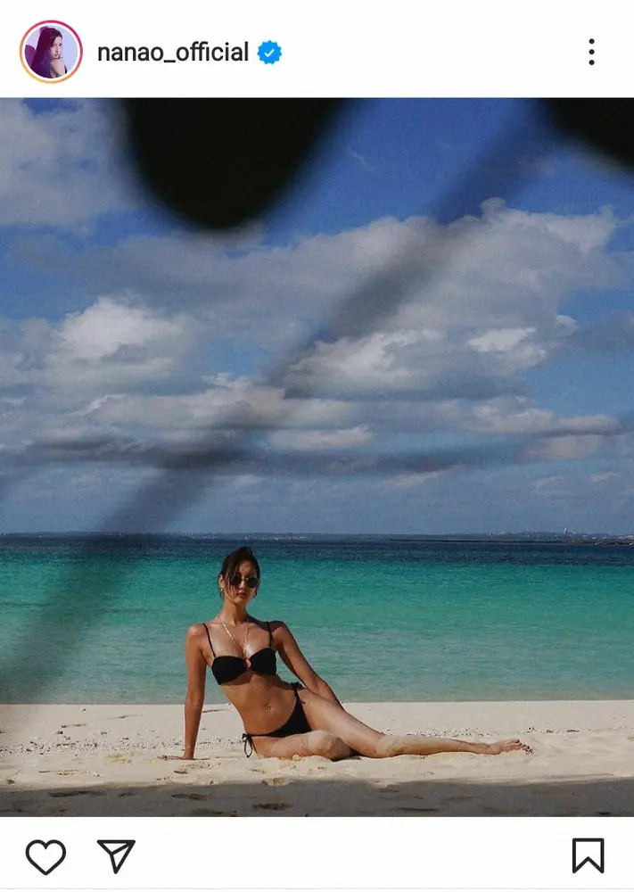 菜々緒 衝撃の布面積で海上アクティビティ 攻めすぎスタイルに「脚長ぁあぁぁぁぁっ」 よろず～ニュース ｄメニューニュース NTTドコモ