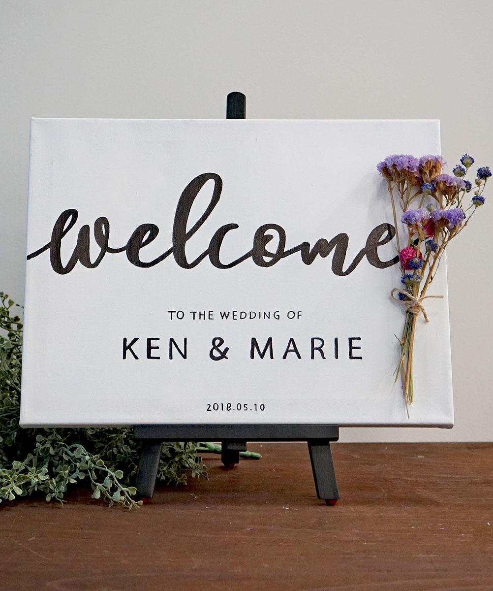 結婚式のおしゃれな手作りウェルカムボード10選！写真やイラストの使い方は？ 今週のスタスナ omotte magazine fromANNIVERSAIRE記念日にまつわるマガジン