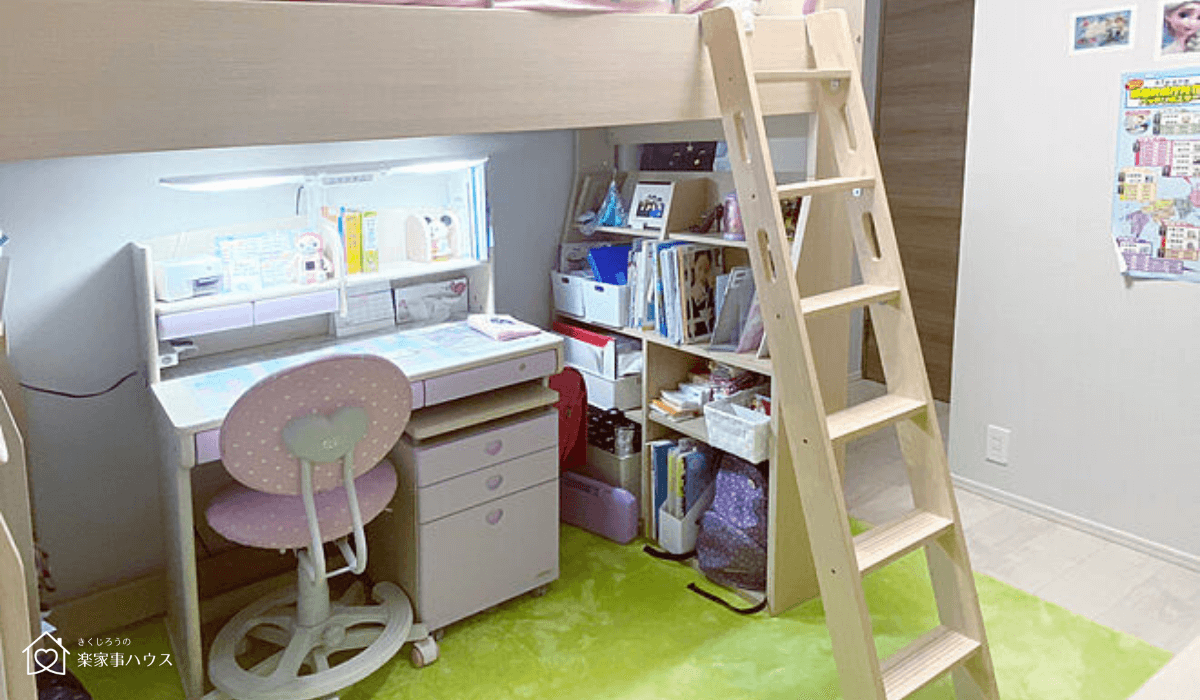 子供用ベッド選び 4.5畳の子供部屋に置けるロフトベッド特集
