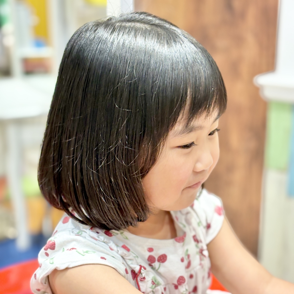 女の子 ミディアム スタイルチョキ友こども専門美容室チョッキンズキッズサロンCHOKKIN'S