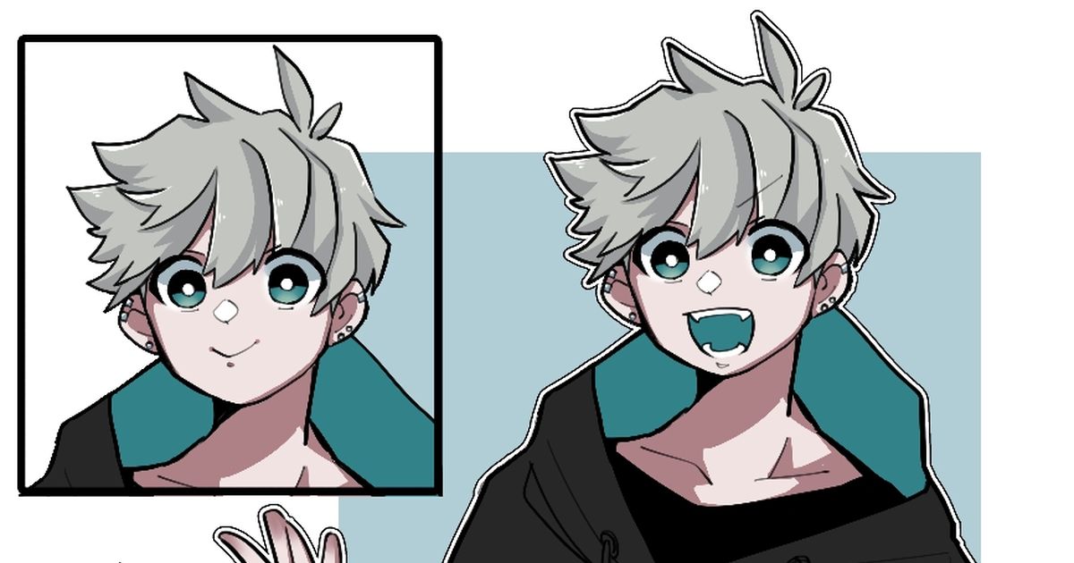 元気な男の子立ち絵 表情差分7種、絆創膏差分あり- 黒田家 - BOOTH