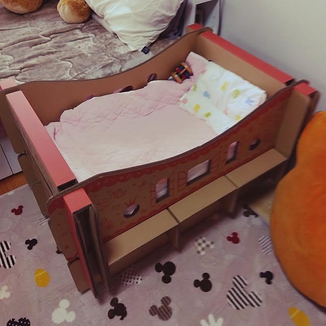 ベビーベッドを自作！なんと手作りすると予算は6000円ほど！ DIYセイカの暮らし便り