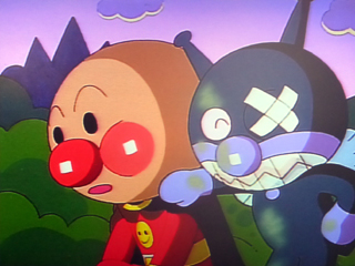 ばいきんまん&かびるんるん アンパンマン 仲良しシーンぬいぐるみ