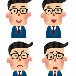 いらすとや めがね おじさん」の検索結果