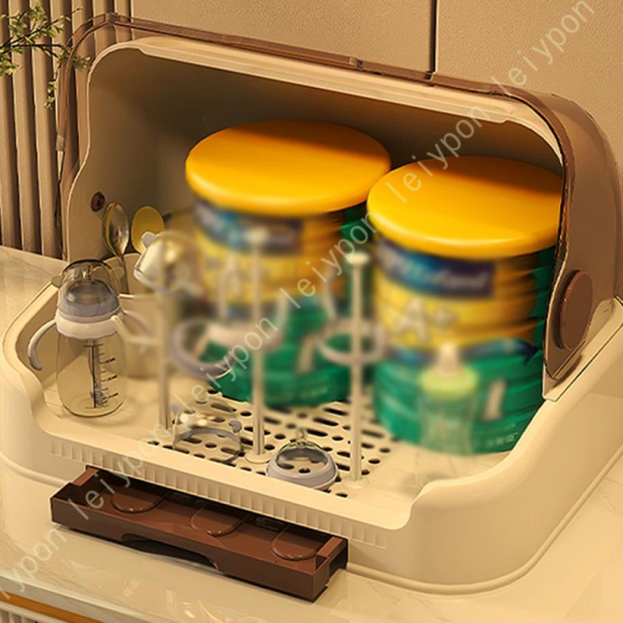 食器収納ボックス 蓋付き 持ち運び便利 水切りラック 収納ケース ほこり防止 キッチンツール収納 コップ収納 哺乳瓶ケース 赤ちゃん用品 収納ボックス: 塚本ストア - 通販 - Yahoo!ショッピング 食器収納ボックス 蓋付き 哺乳用品収納ケース 食器ドレンバスケット 果物