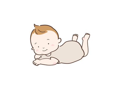 腹這い 片手・片足で腹ばいする赤ちゃんってどうしたらいい？勉強も運動も好きになる子は、0歳から始めてる。10年後に差がつく0歳からの体幹育て×知育あそび