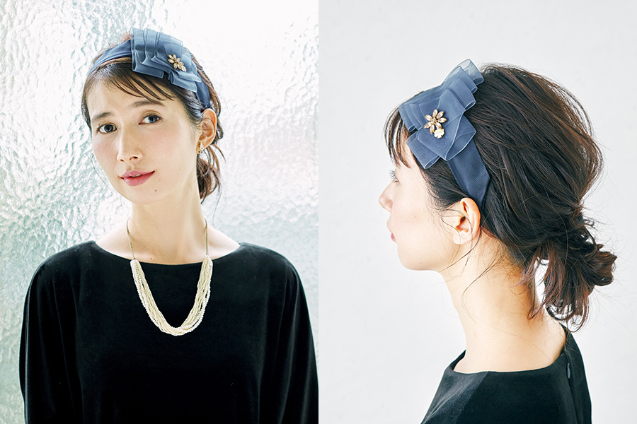 ミディアムヘアの結婚式・お呼ばれ向けヘアセット美的.com