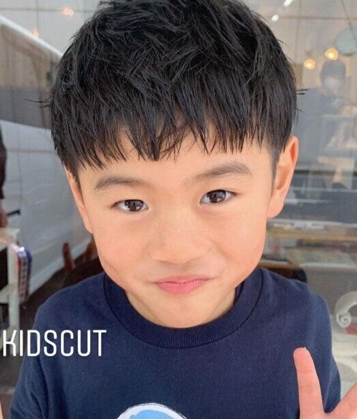 ハンサムツーブロックヘアカタログこども専用カットサロン FAST KID'S HAIR GooCHOKI ファストキッズヘア グーチョキ