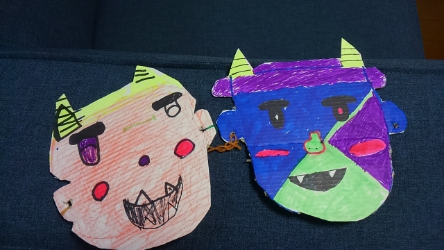 鬼のお面イラストを無料ダウンロードして簡単手作り！子供とインターネットAll About