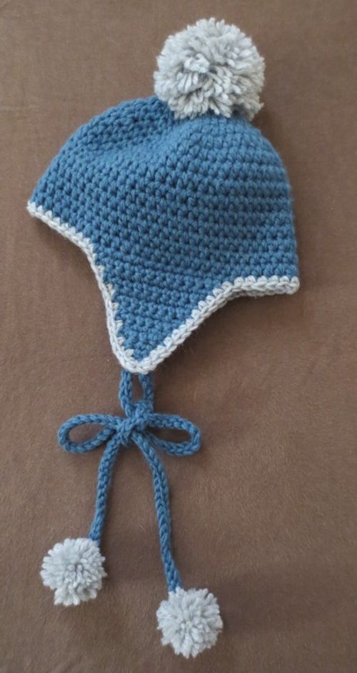 編み図のみ 棒針で編むくま耳帽子 3～6ヶ月 編み物中毒 Knitting Highさんコラボキット ダウンロードhus: フースpowered by BASE