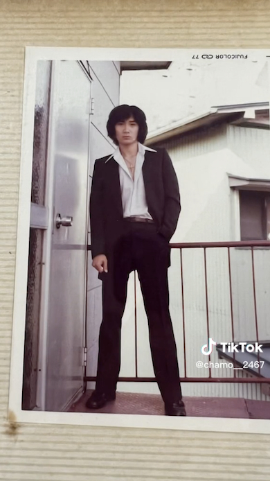 おじいちゃんも若い頃はイケメンだったんだよ写真で一言ボケて bokete- ボケて