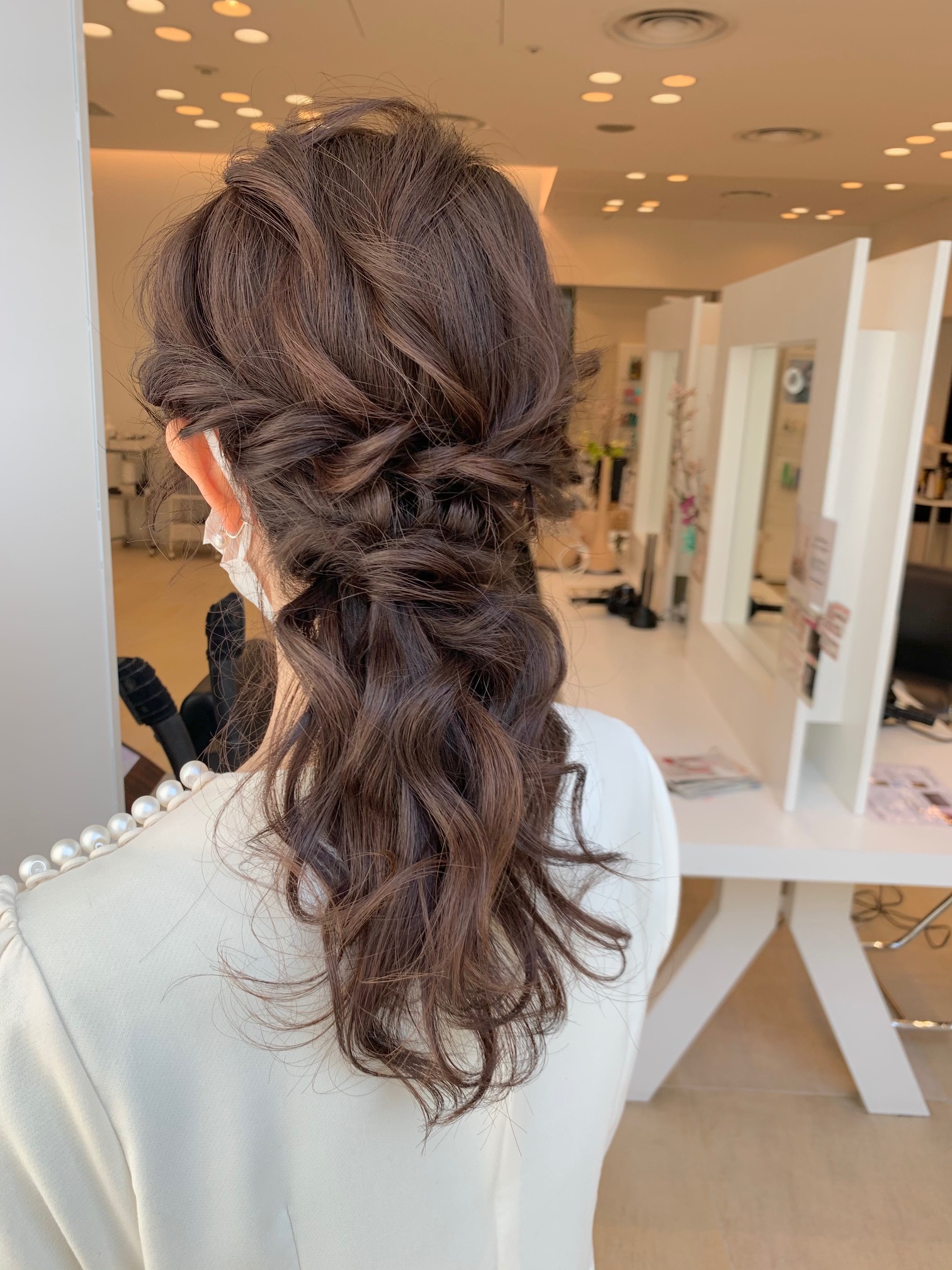ボブヘアーママの卒業式アレンジ ボブヘアボブアレンジボブヘアアレンジ卒業式ヘア卒業式ママヘアアレンジ動画tiktok教室hairstylehair 卒園式ヘア
