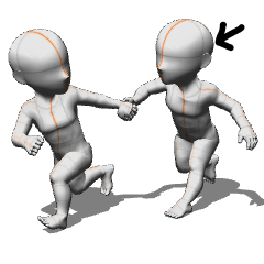 手を繋いで走るカップルの後姿 写真素材988982- フォトライブラリ