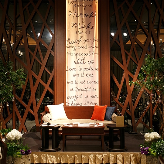 写真映え抜群の高砂ソファ♡メリット＆デメリットが知りたい！ - 佳き日のために