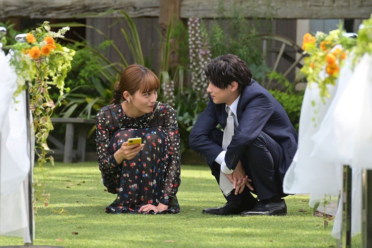 ドラマ『着飾る恋には理由があって』のドレス&ブーケ分析名古屋中川区フラワーアレンジメントサロン、Feerique フェリーク 、アフターブーケ、ドライフラワー、資格