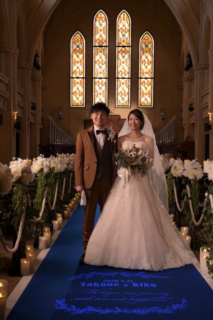 人気のチャペルでフォトウェディング撮影京都 結婚式の前撮り・レンタル衣装 ハルウェディング