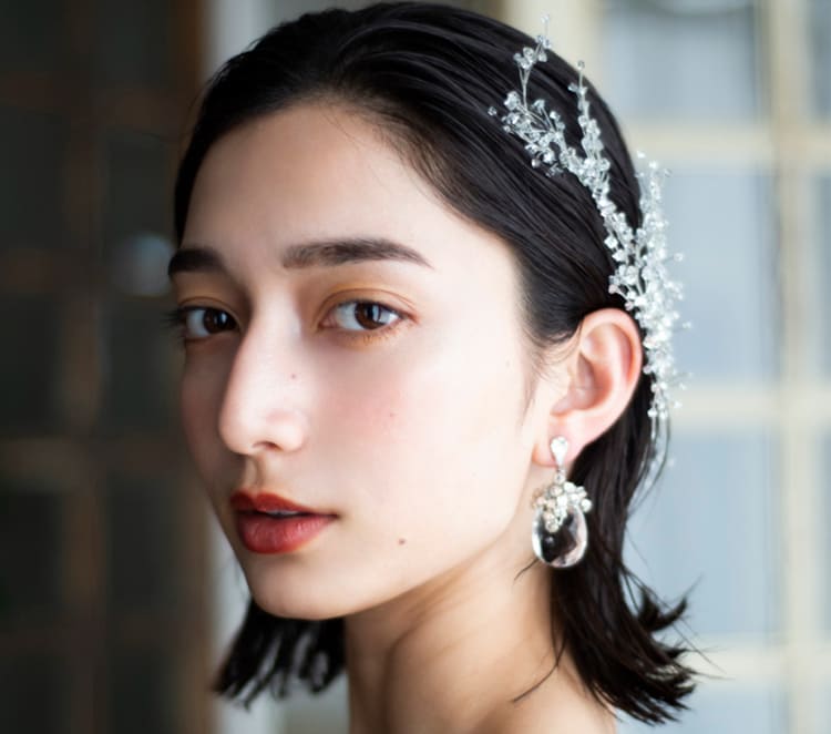 ミディアム フォトウェディングのおすすめの髪型 - フォトウェディングのプロデュースならAmbihone アンビオーネ