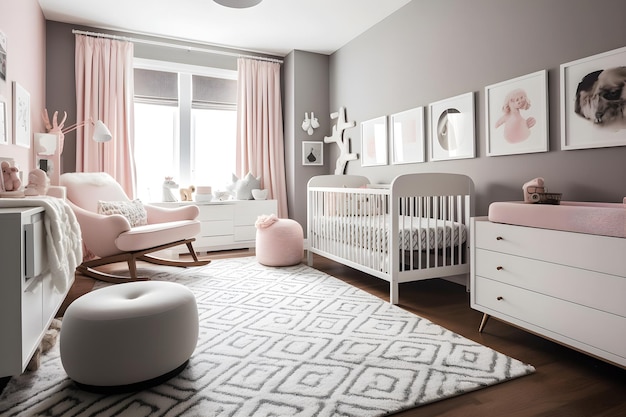 可愛いピンク色の子供部屋！インテリアコーディネートの依頼なら「全国対応」のアーバンインテリア