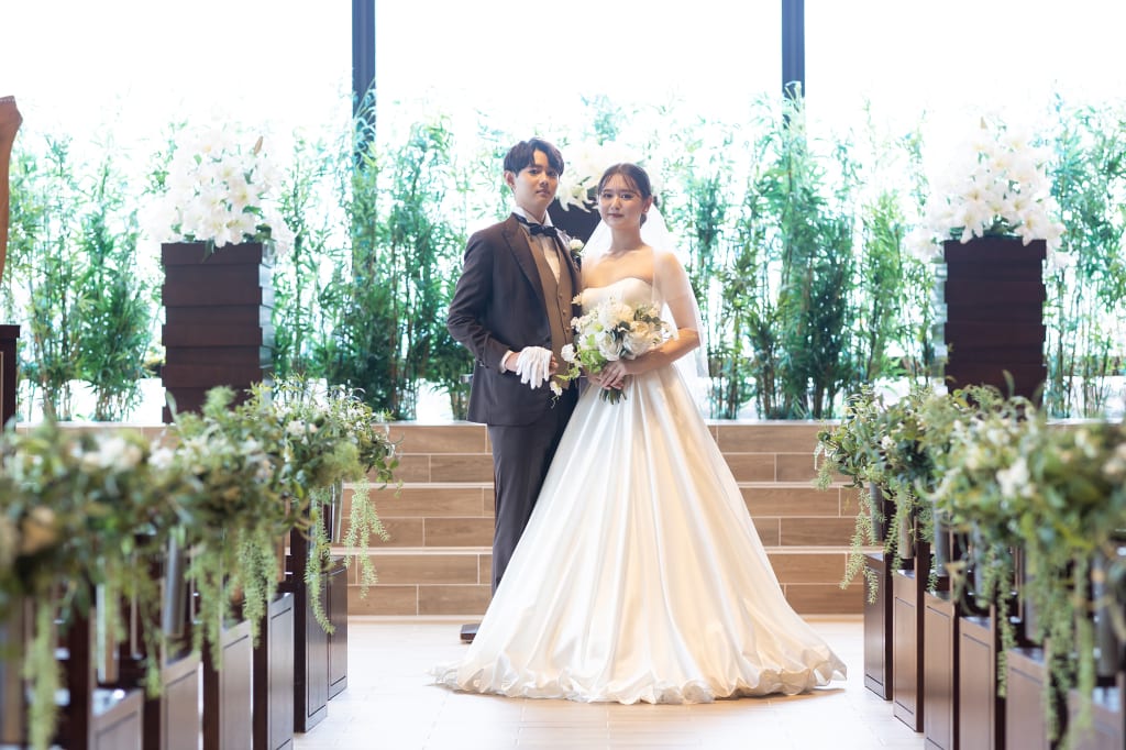 チャペル撮影プラン大阪店結婚写真・フォトウェディング専門店フォトメゾンエクラン ecrin