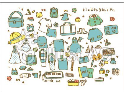 遠足の持ち物イラスト