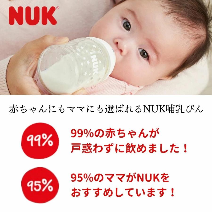 楽天市場 新作NUK ヌークおしゃぶり スター レッド・ブルー 消毒ケース付き Mサイズ6〜18か月 Lサイズ 18〜24か月 新生児赤ちゃん ベビー 出産祝い プレゼント 出産祝い : Baby ALICE ベビーアリス