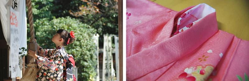七五三や浴衣に！肩上げ・腰上げで可愛く！和わ