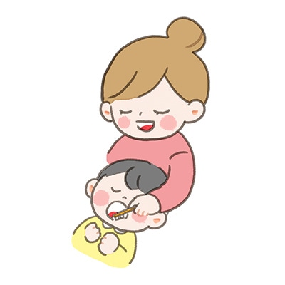 歯が生えてきたら歯ブラシで歯磨きをしよう！赤ちゃんの歯の磨き方