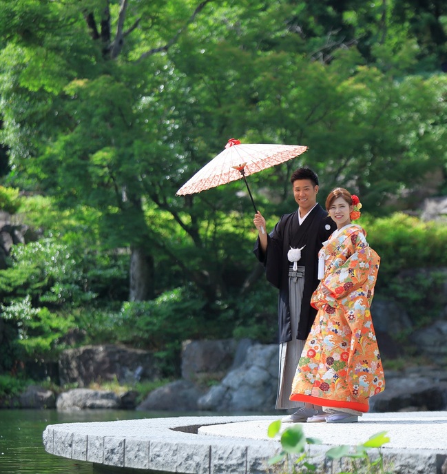 大阪の神前式・神社結婚式・和装フォトなら和婚スタイル累計実績10万組