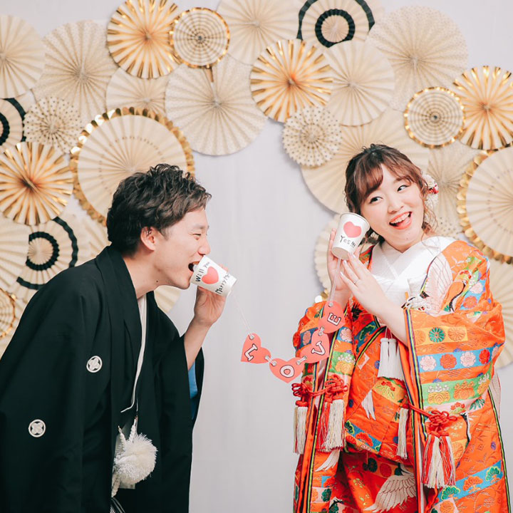 前撮りで使いたい！小物アイディアと手作りに役立つ無料素材をご紹介First Film ファーストフィルム結婚式のエンドロール・ムービー撮影