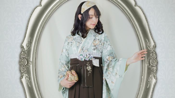 華やか IKKO 着物バッグ 卒業式 袴に 成人式 鶴 古典柄 刺繍 卒業式