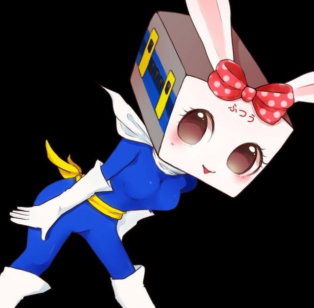 謎のゆるキャラ、ハイぶりっ子ちゃん。佐久市中込商店街を応援するキャラクターらしい -cyclowired