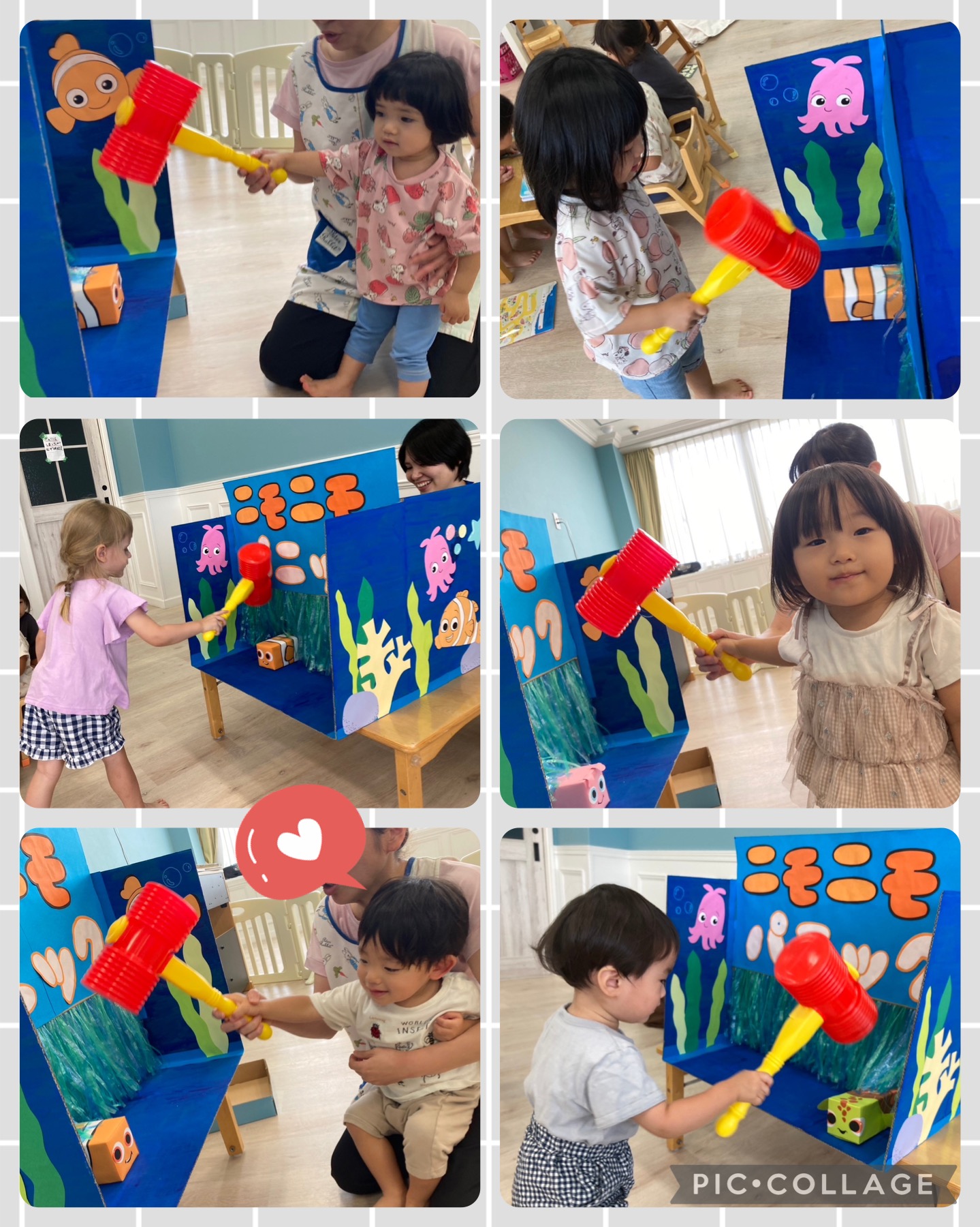 夏祭りの様子 ～アイン三枚町保育園０歳児クラスわかば組～ - アイン保育園