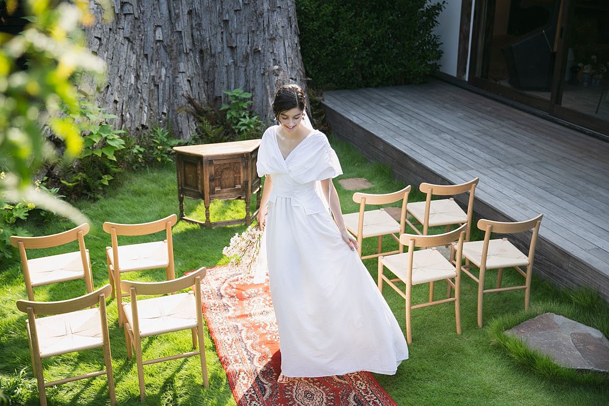 鎌倉の古民家でお仕度 - 縁グラフィ＜縁 -enishi- 鎌倉ウェディング＞