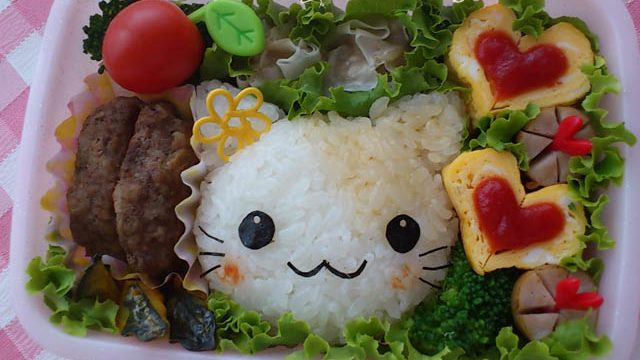 女の子おにぎりのお弁当 - キャラ弁連載：15分でできる簡単キャラクター弁当公式連載レシピブログ