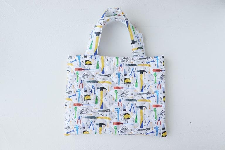 レッスンバッグの簡単な作り方！キルティングを縫わずに貼るだけ