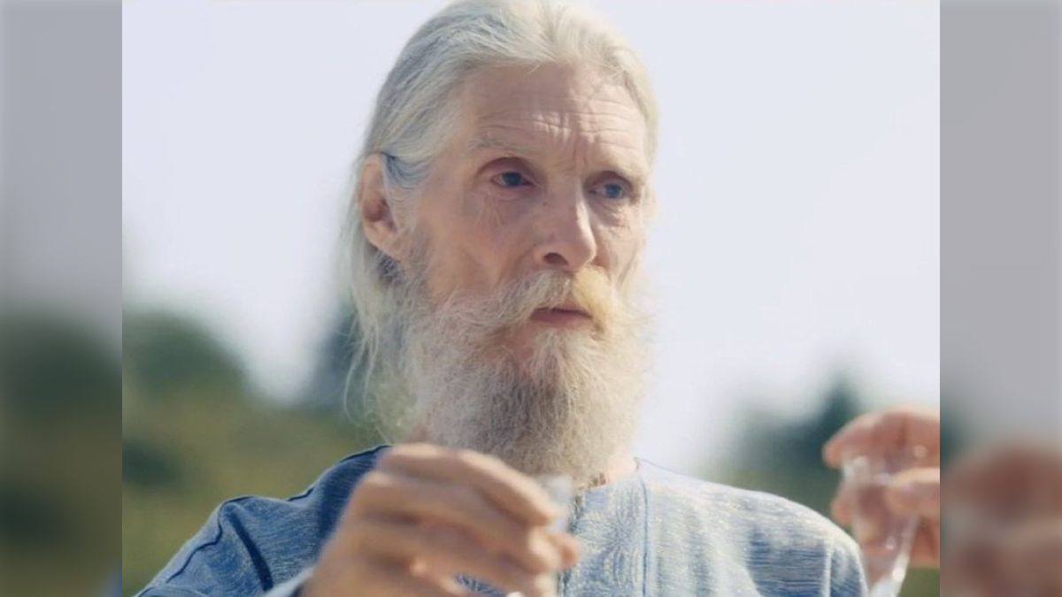 ひげを生やしたかわいいおじいちゃん - LINE絵文字LINE STORE