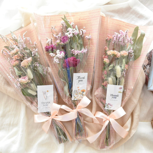 ドライフラワー 花束 ボックス ドライフラワーメッセージブーケストボックス 誕生日 卒業式 卒園式 ホワイトデー 退職祝 ちょっとしたギフトギフトショップなないろ